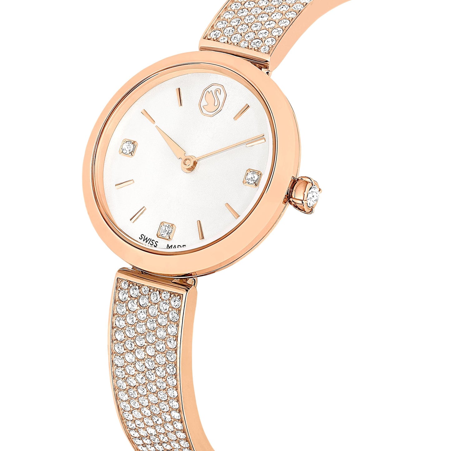 Reloj Illumina tono oro rosa