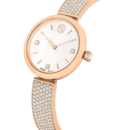Reloj Illumina tono oro rosa