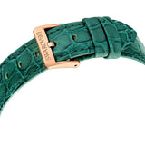 Reloj Octea Chrono, Correa de piel, Verde