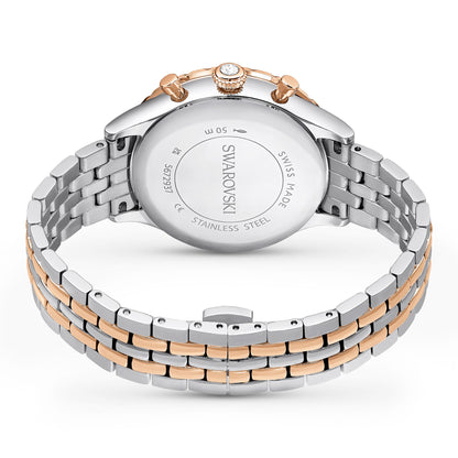 Reloj Octea Chrono, Fabricado en Suiza, tono oro rosa, Combinación de acabados metálicos