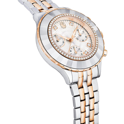 Reloj Octea Chrono, Fabricado en Suiza, tono oro rosa, Combinación de acabados metálicos