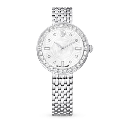 Reloj Certa, Fabricado en Suiza, Tono plateado, Acero inoxidable