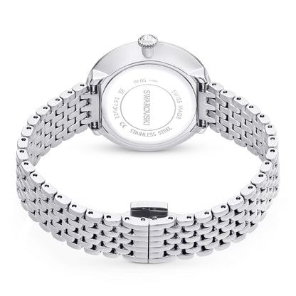 Reloj Certa, Fabricado en Suiza, Tono plateado, Acero inoxidable