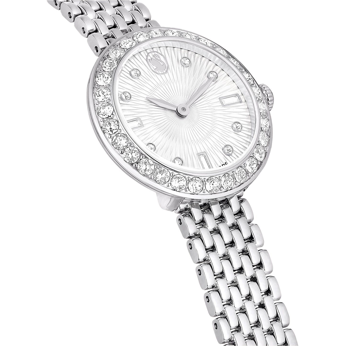 Reloj Certa, Fabricado en Suiza, Tono plateado, Acero inoxidable