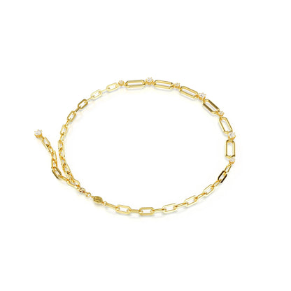 Collar Constella Blanco, Baño tono oro