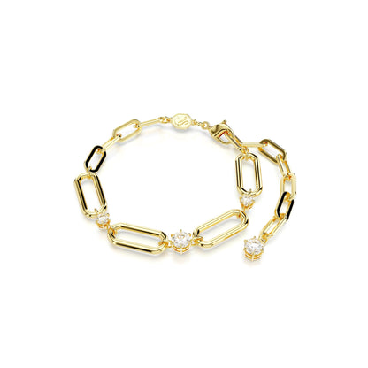 Pulsera Constella Blanca, Baño tono oro