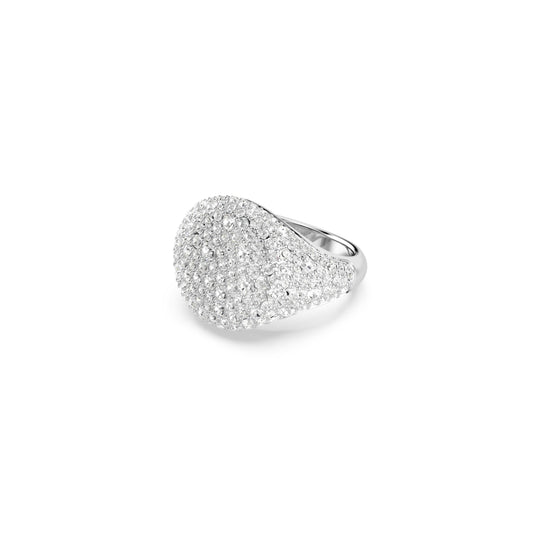 Anillo de cóctel Sublima, Blanco, Baño de rodio