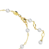 Pulsera Idyllia, Crystal pearls, Estrella de mar, Multicolor, Baño tono oro